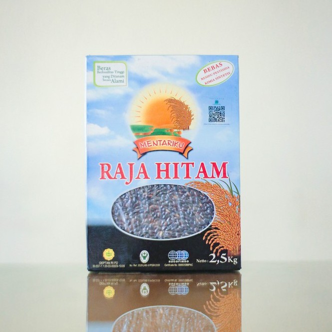 

Beras Organik Mentariku Raja Hitam 2.5Kg