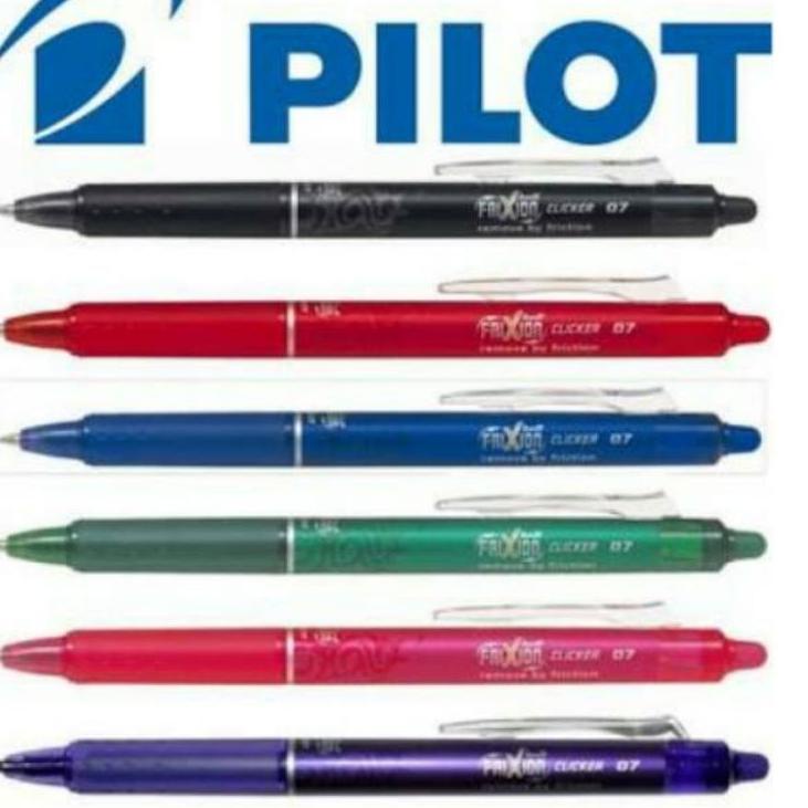 

Terbaru↑ { 1Pcs } Pulpen Frixion Clicker Pilot Warna Warni 0.5 & 0.7 BLRT-FR5/7 V58