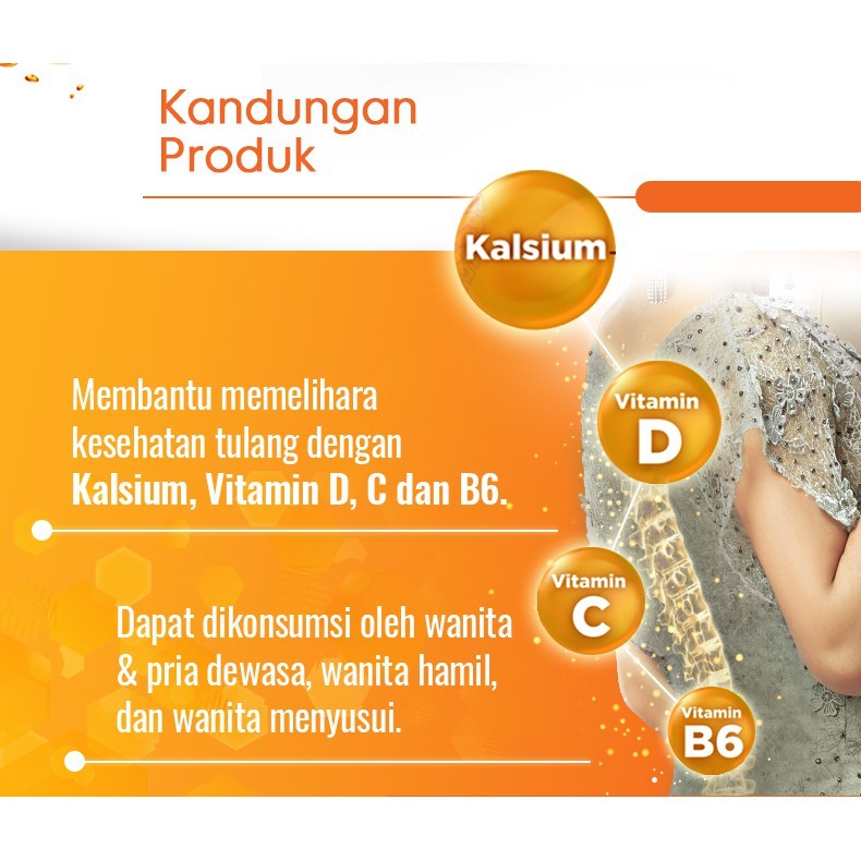 CDR Redoxon Berocca Fortos Suplemen Kalsium Rasa Jeruk / Fruit Punch 10 Tablet