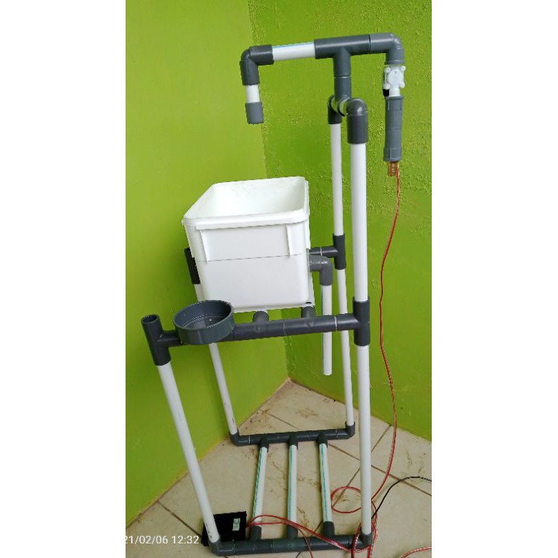 wastafel injak wastafel haandless cuci tangan injak