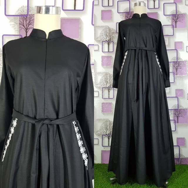 GAMIS TOYOBO RENDA MELATI SAKU