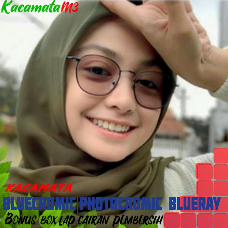 kacamata lensa bluecromic atau photocromic blueray bisa normal minus plus cilinder tergantung permintaan sampai minus 5 cyl 2 harga masih sama tulis saja pesanan kaka di catatan saat order free box lap cairan pembersih kode 8261 size 50-18-140