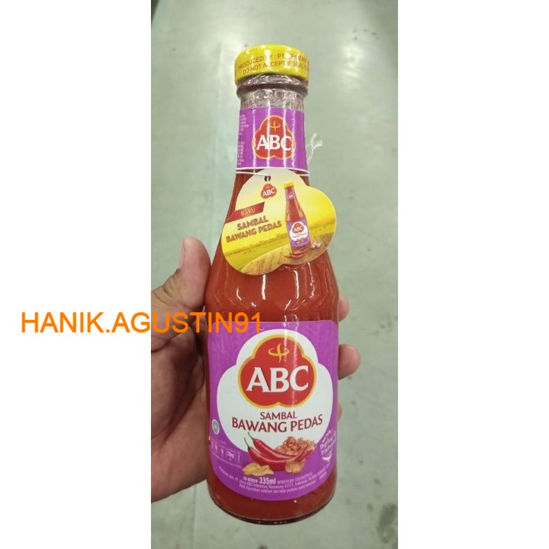 

ABC SAMBAL BAWANG PEDAS 335ML