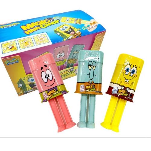 

₦ Korean Magic Hair Candy / Korea Viral Squidward Spongebob Candy / Magic Hair Candy Viral ㅹ