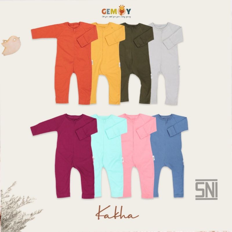 Newborn Series sleeepsuit bayi lengan panjang / Jumper bayi perempuan / Jumper