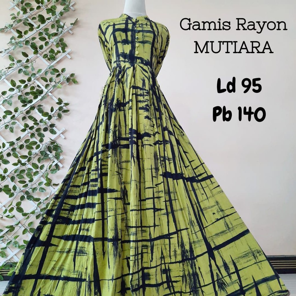 "READY STOK, SIAP KIRIM" GAMIS RAYON CANDI MEKAR #RCM SIZE " S " | MUTIARA | TWILL ORI | REALPICT