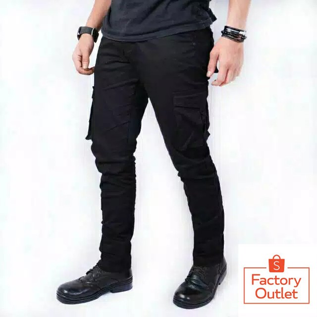 Kent Long Cargo Black Soft New