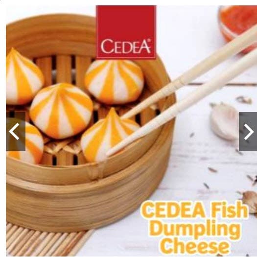 

CEDEA fish dumpling cheese 500gr