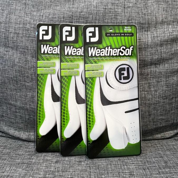 FootJoy WeatherSof Golf Glove White