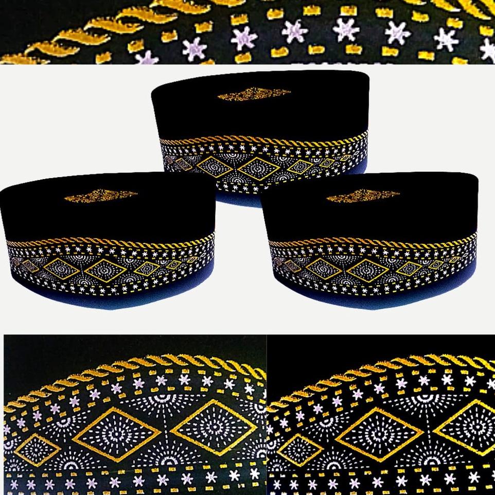 peci motiv batik /peci anak batik/songkok  batik anak/peci assagofah/peci haji/peci kalbut/kopyah de