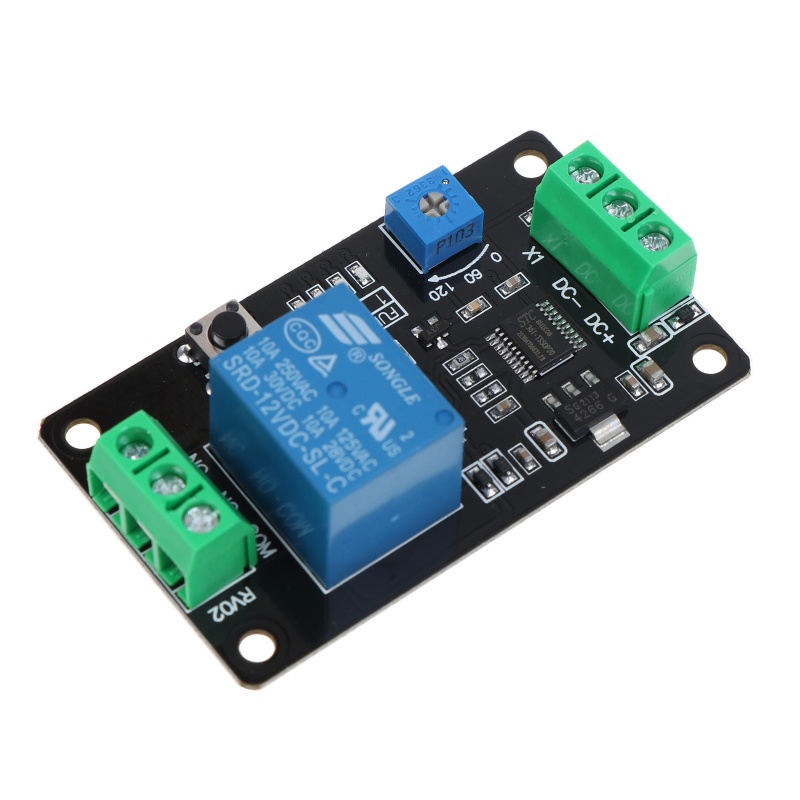 Btsg Modul Relay Switch Trigger Untuk Time Delay Circuit Timer Cycle Adjustable Untuk DC