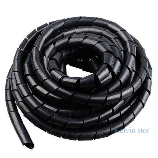 Spiral Fleksibel Pembungkus Pelindung Perapi Kabel Listrik Selang HPS6