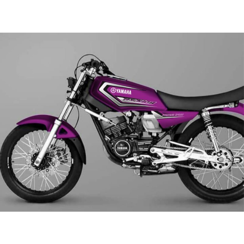 striping stiker RX king custom hologram versi 1-2