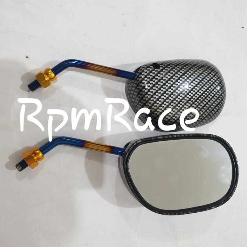 spion karbon model mio tangkai Sedang twotone universal yamaha mio jupiter z mx vixion xeon dll