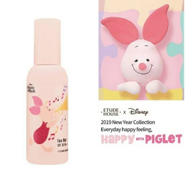 Etude House - Happy with piglet face blur