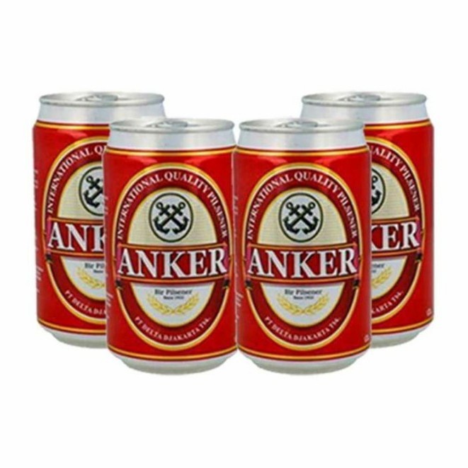 Beer Anker beer kaleng 320ml Bir anker kaleng Bir minuman 320ml 24 can