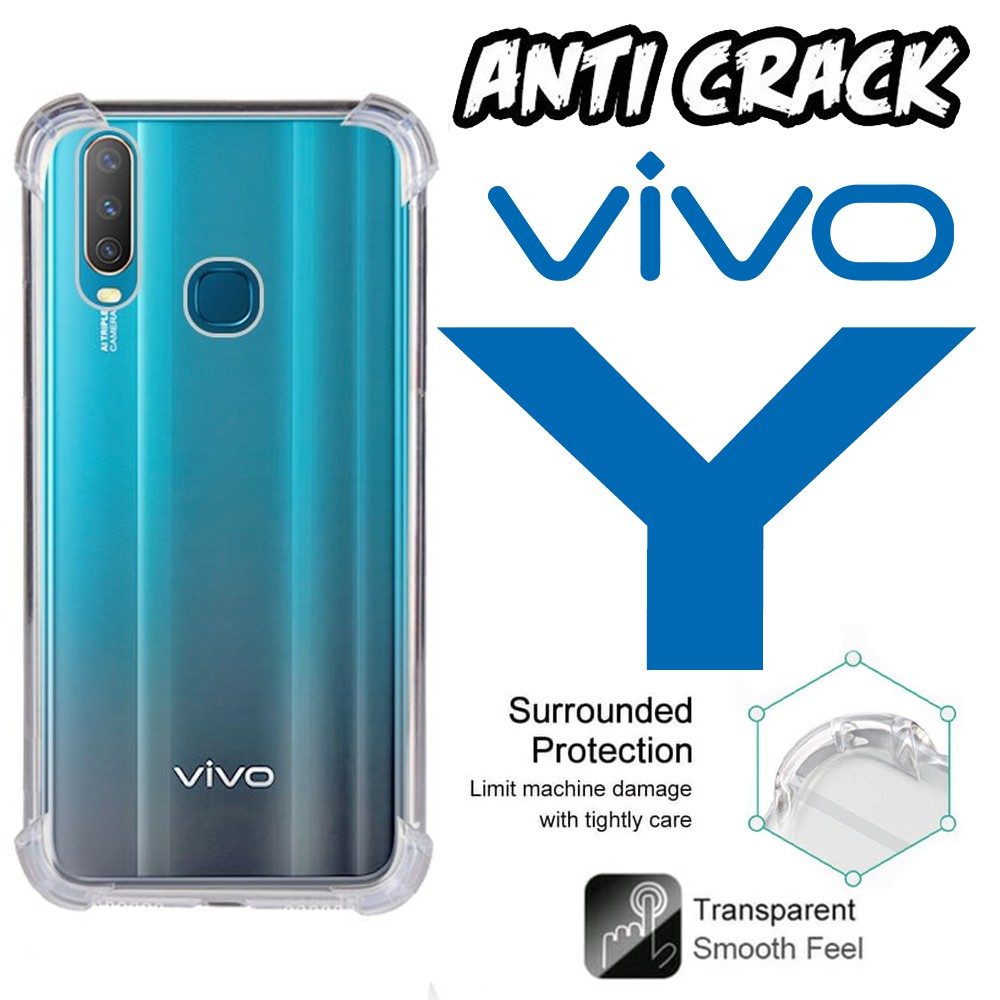 VIVO Y12 / Y15 / Y17 /  Y19 / Y30 / Y50 / Y51 / Y53 / Y55 / Y65 / Y71 / Y81 ANTI CRACK / ANTI SHOCK