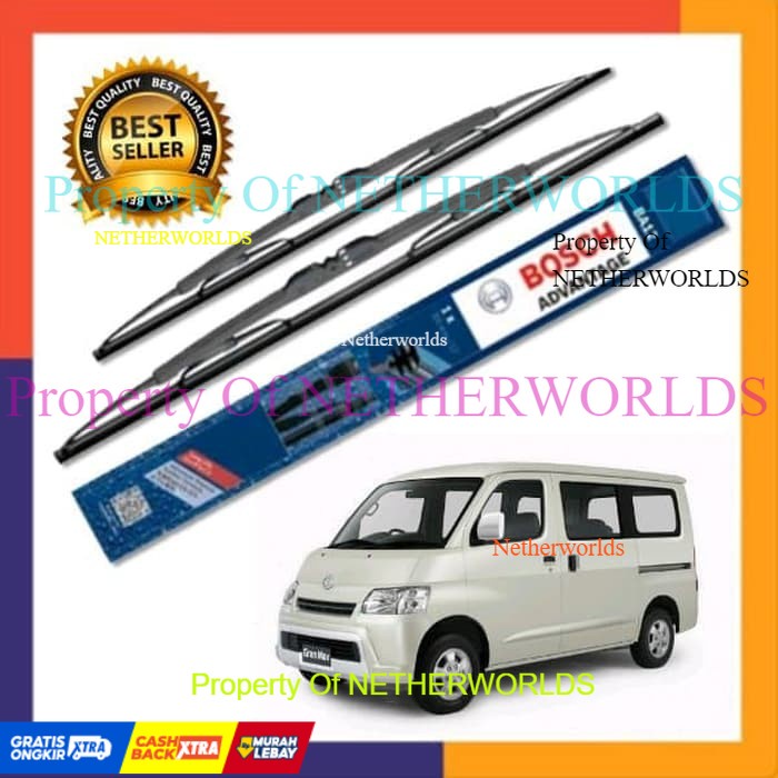 Wiper mobil Daihatsu Grand max luxio