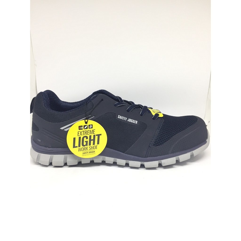navy work shoes