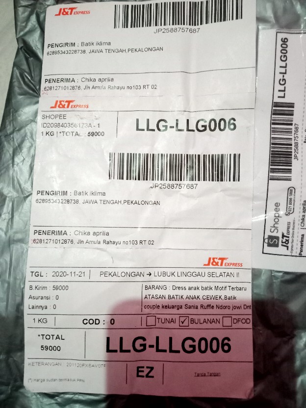 Dress Anak Batik Motif Terbaru Atasan Batik Anak Cewek