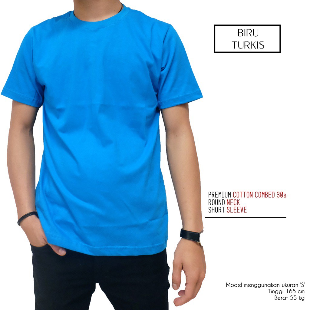  Gambar  Baju Polos Warna  Biru  Kumpulan Model Kemeja