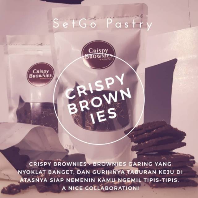 

Crispy Brownies (100 gr)