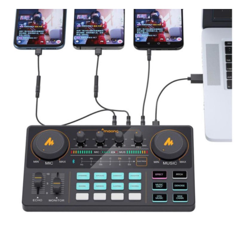 Maono AU-AM200 Maonocaster Lite - Portable Podcast Production Studio