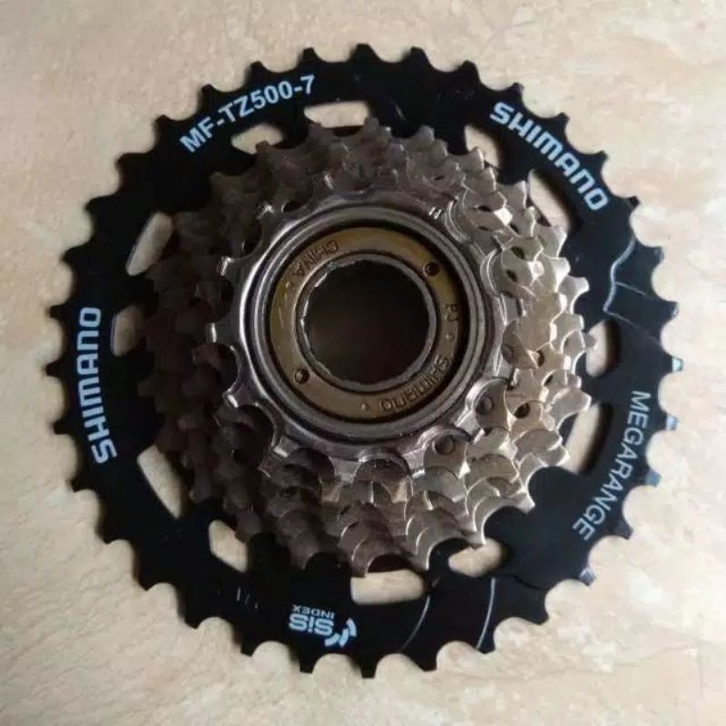 Sproket 7 speed megareng Shimano