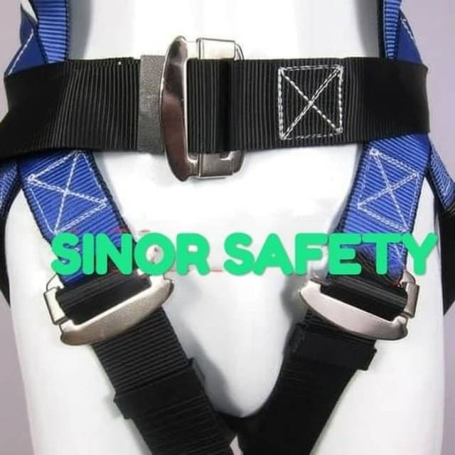 Full Body Harness Single Big Hook Ecofit Plus Tali Dada Safety GOSAVE