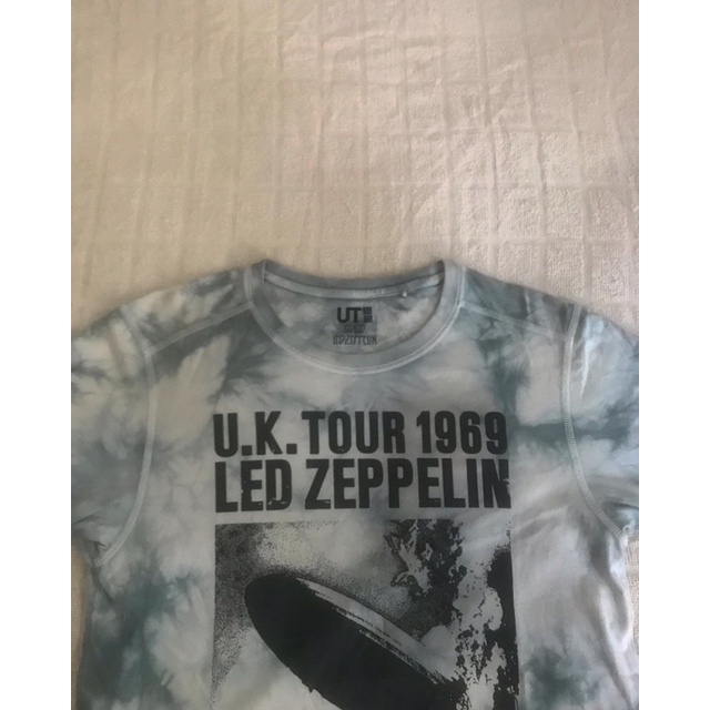 kaos band second led zeppelin tie dye