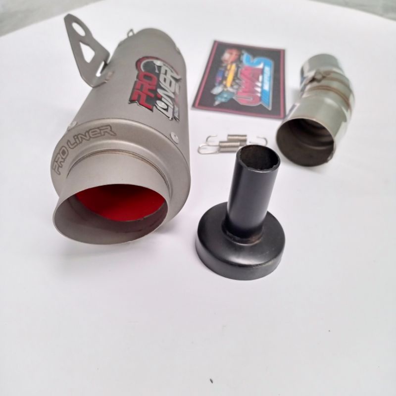 knalpot proliner NINJA 250 FI MONO KARBU NEW CB150R CBR150R CBR250RR CBR250R MT25 R25 Z250 SILINCER