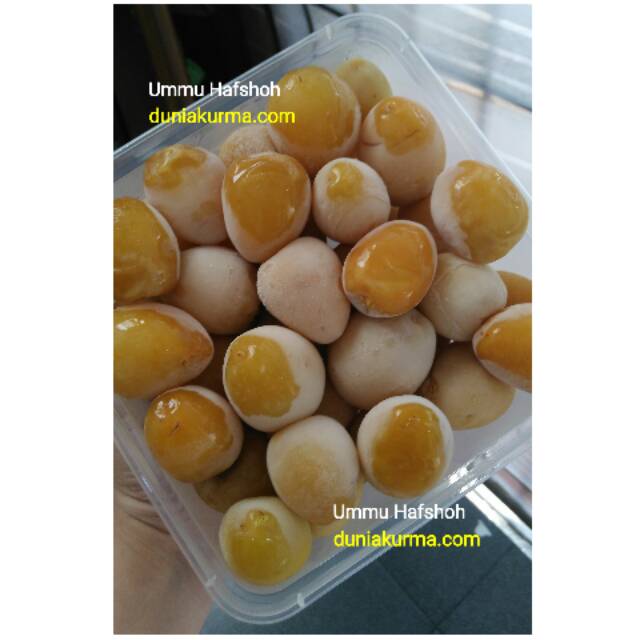 

Kurma Muda Ruthob Barhi Segar Frozen Barhee Madinah 1 kg Ruthob Kurmud Kuning Manis