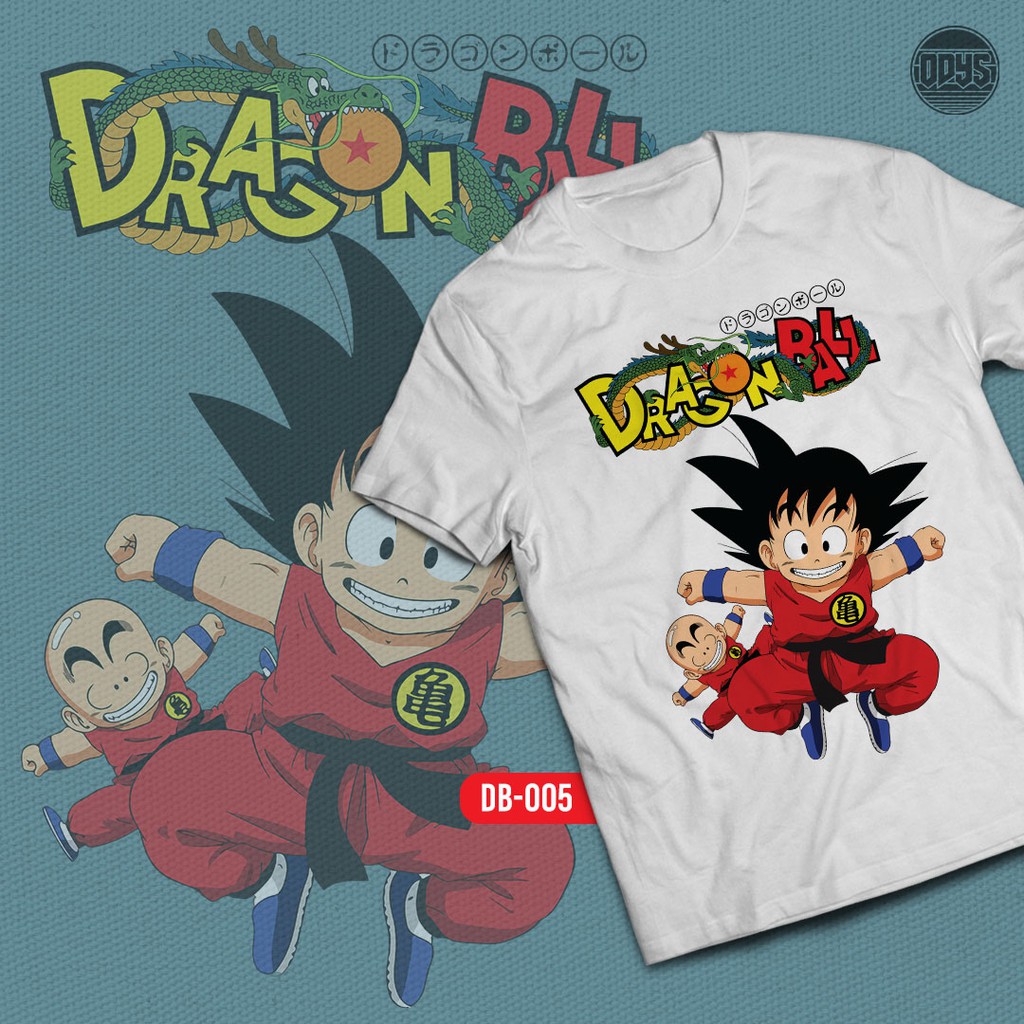 Kaos Dragon Ball - GOKU X KURILLIN - Original New States Apparel
