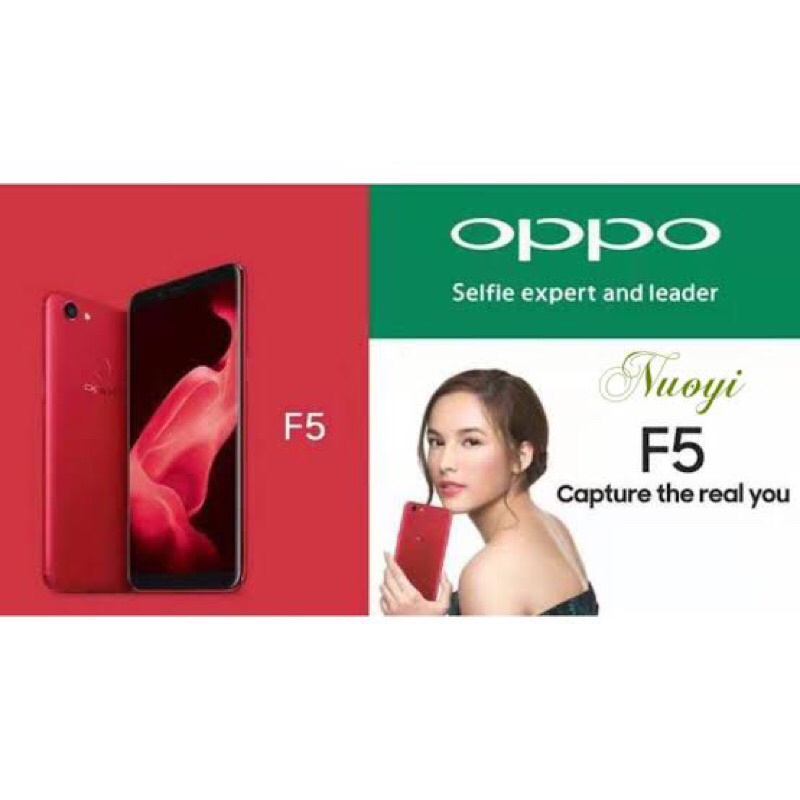 OPPO F5 ORI RAM 4/64GB BARU FULLSET SEGEL GARANSI 1TAHUN