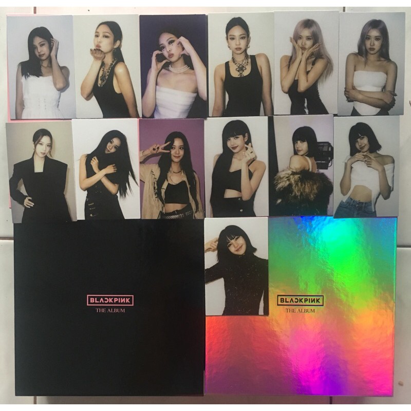 PHOTOCARD BLACKPINK THE ALBUM