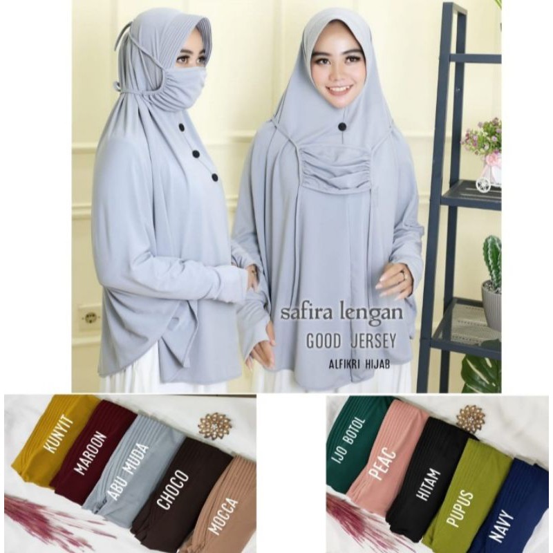 HIJAB SAFIRA BERGO LENGAN