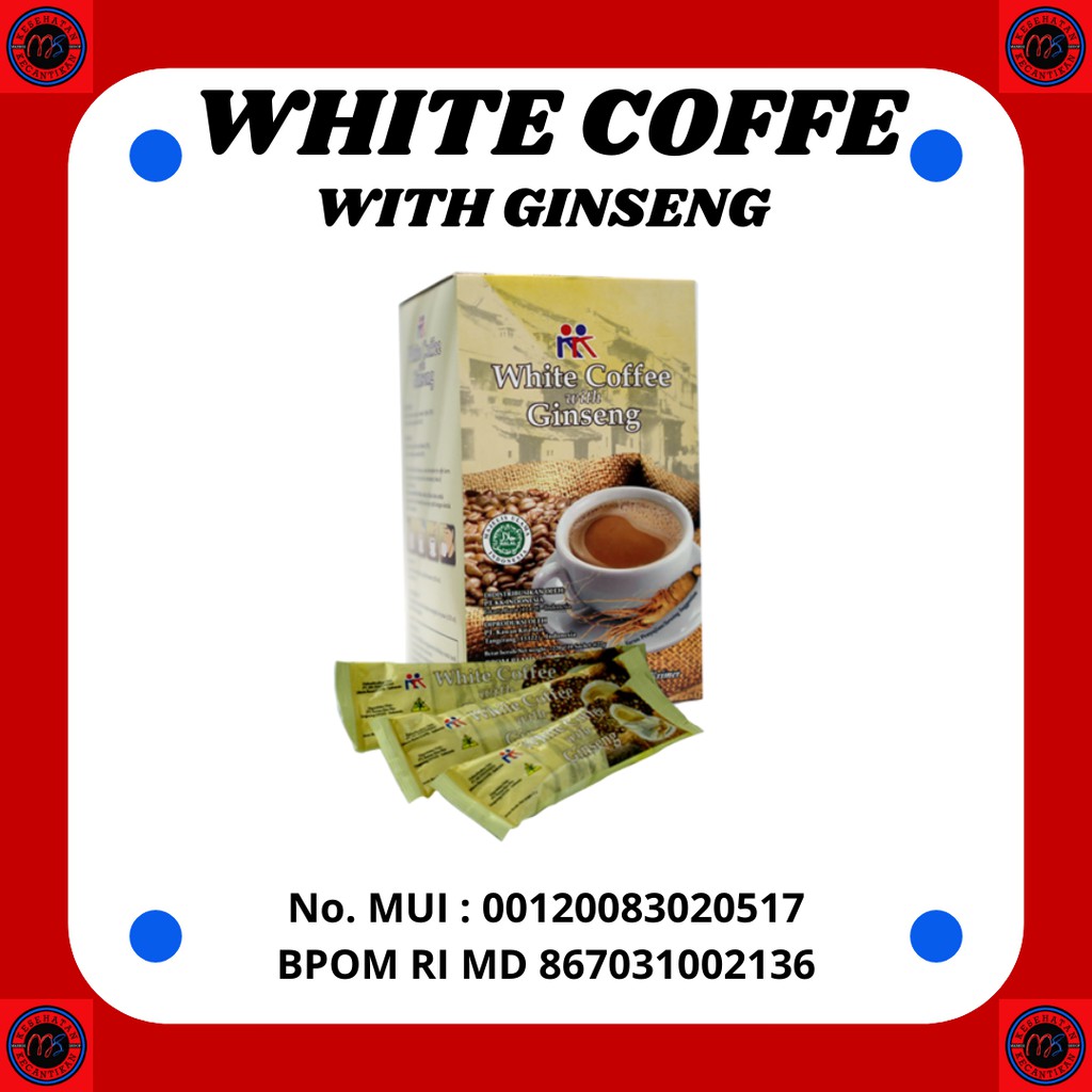 

WHITE COFFE WITH GINSENG BPOM