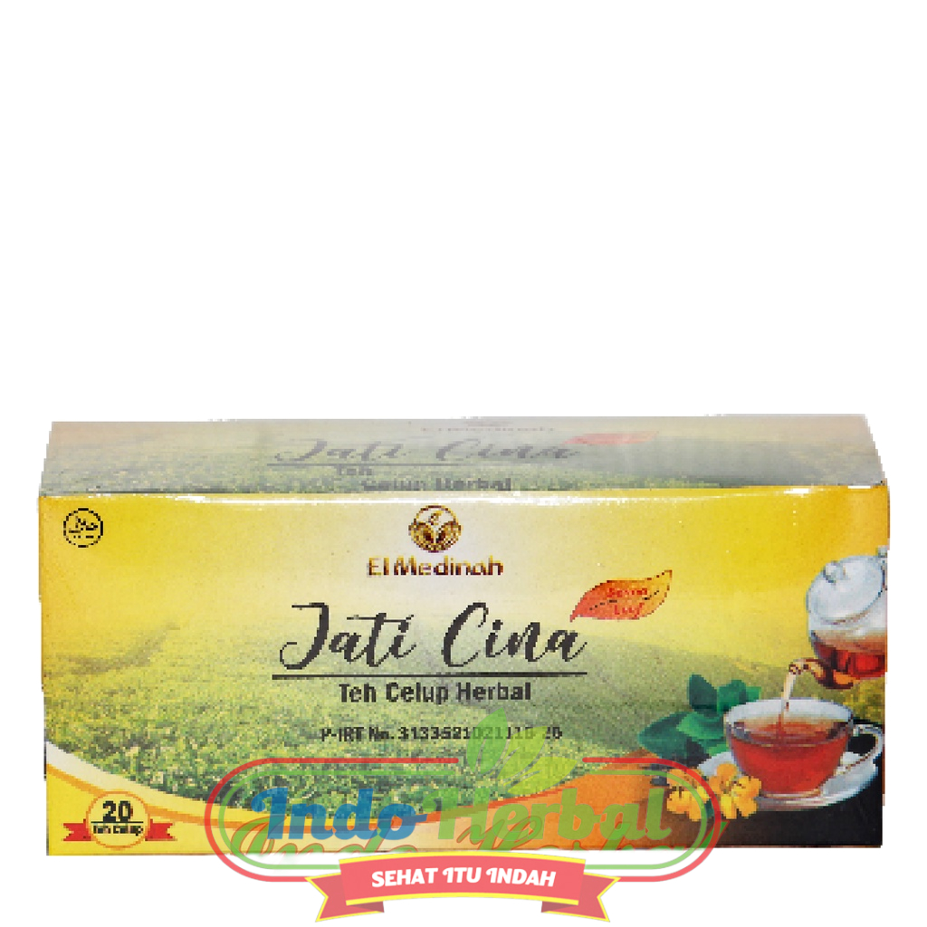 Teh Celup Herbal Jati Cina Elmedinah | Teh Celup Herbal Pelangsing