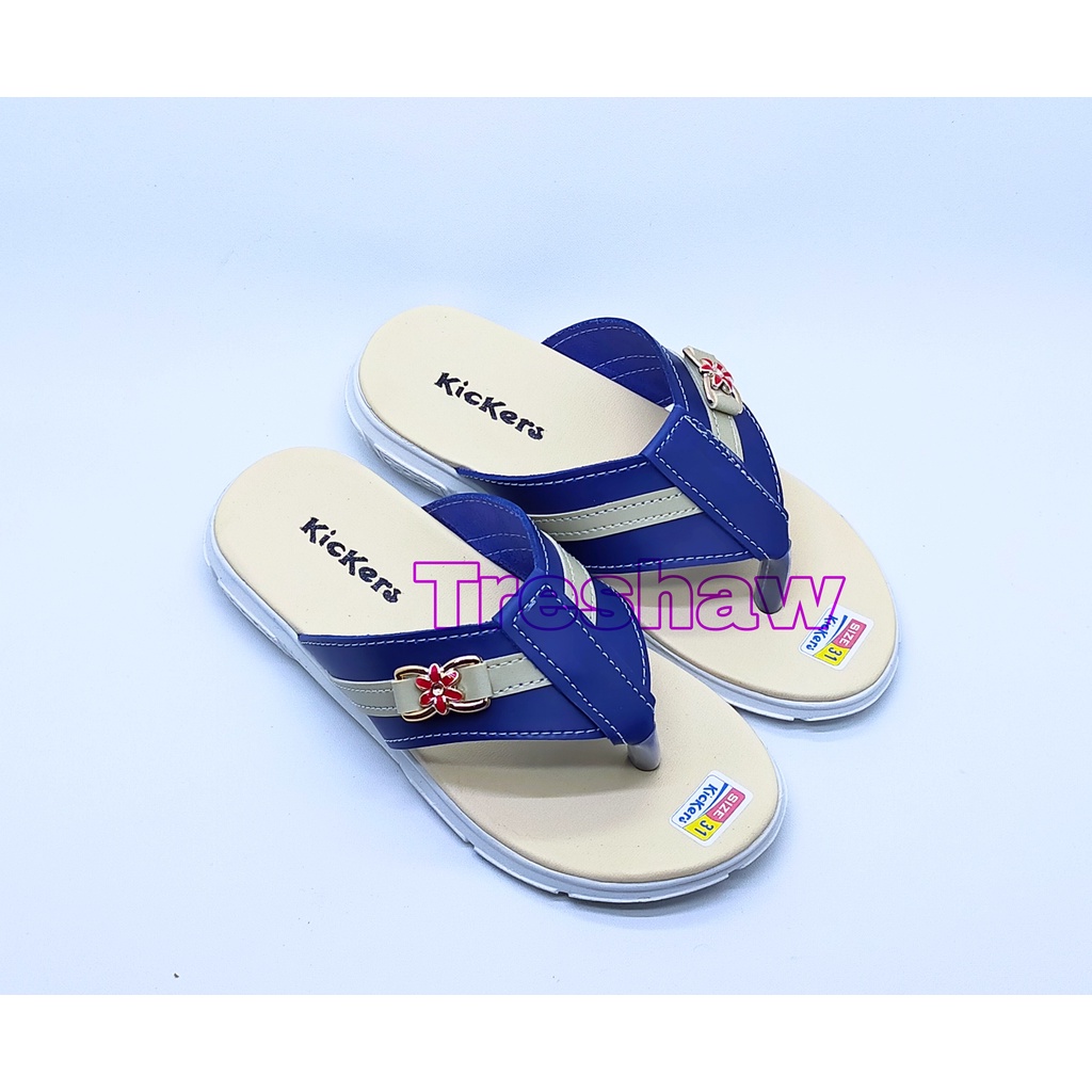 Sandal Anak Perempuan Japit Casual Kickers | Sandal Kickers Anak | Sandal Anak anak