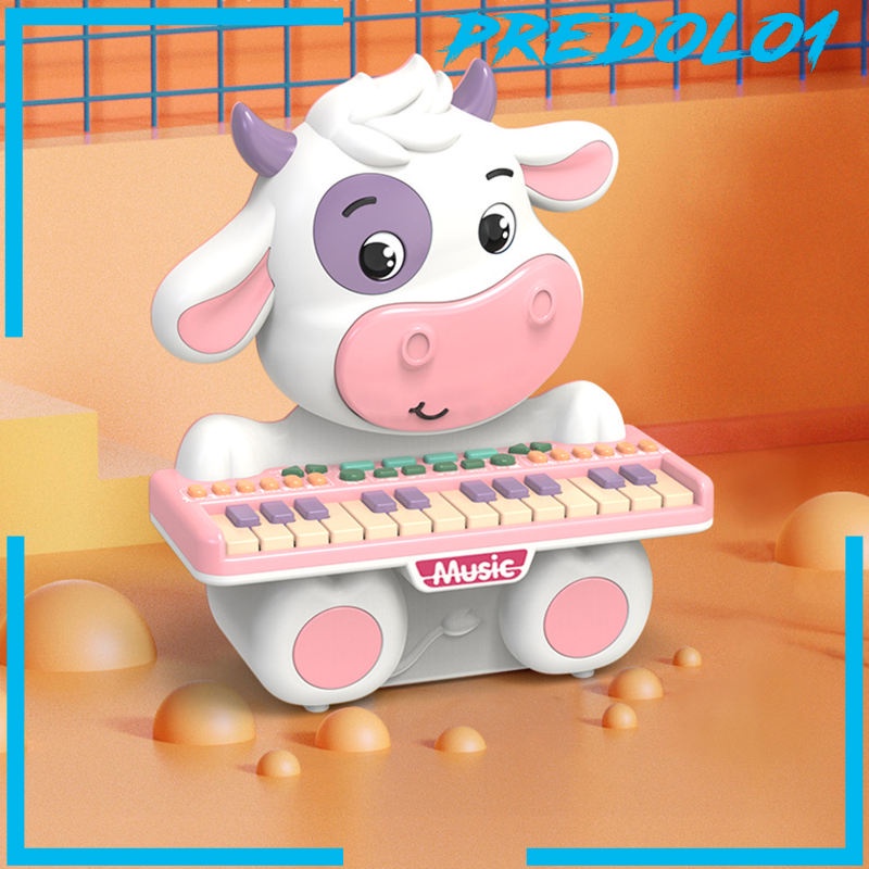 [PREDOLO1] Music Piano Toy No Noise Enlighten Musical Talents Soft Lighting for Baby