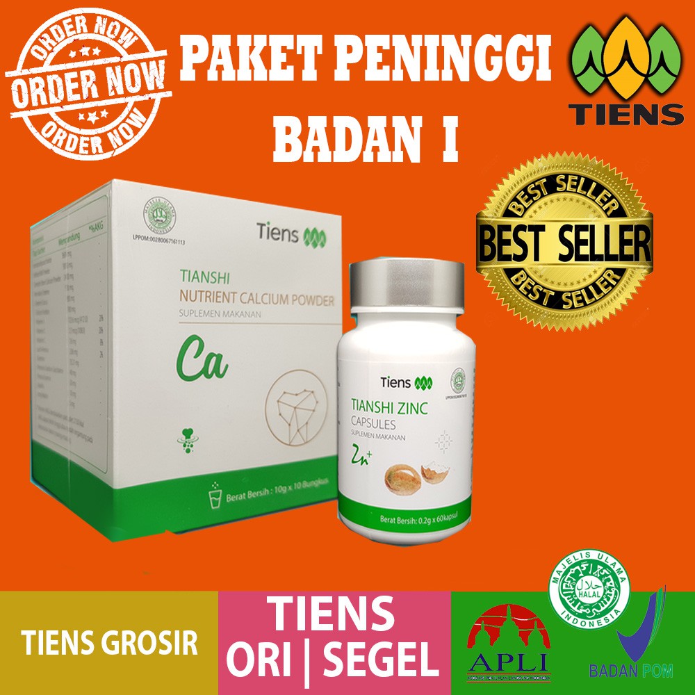 

MURAH ASLI 1 Paket Susu Peninggi Badan 10 Hari Nutrient HIGH CALSIUM KALSIUM NHCP + Zinc