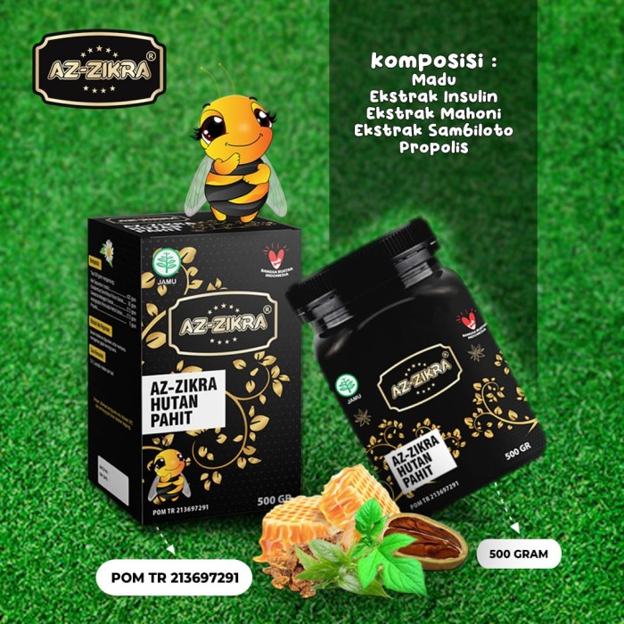 

Madu Azzikra Hitam Pahit Special Odeng Asli 100% - HUT PAHIT POM