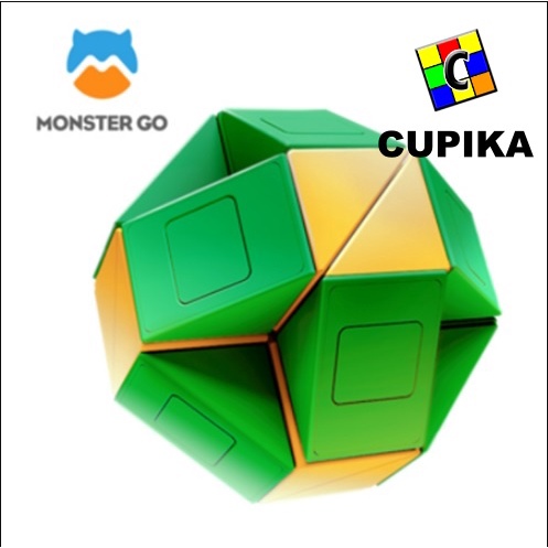 Rubik MONSTER GO Snake PUZZLE 24 Series Intelligent 3x3 GAN Cube