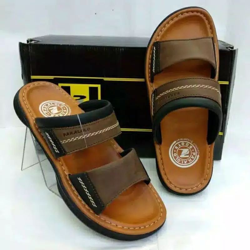 Sandal Kulit Pria Pakalolo N 0875 Original