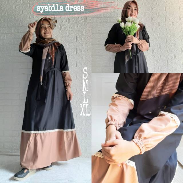 SYABILA DRESS TOYOBO ORI