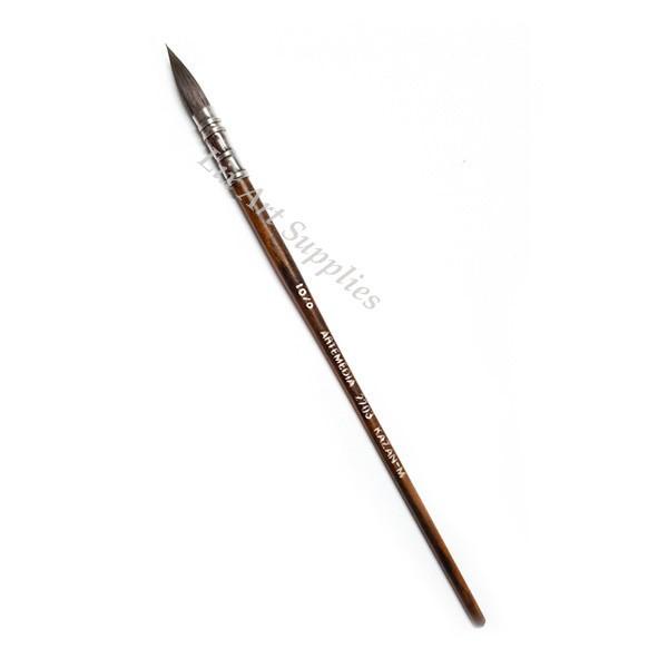 

BARU! ARTE KAZAN-M 2703 WATERCOLOR BRUSH ROUND - NO. 10/0 ALAT LUKIS MURAH TERLENGKAP AL3