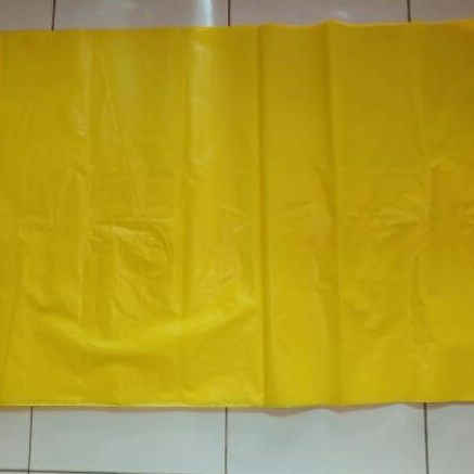 Plastik Kuning Limbah Medis l Plastik Medis 60x100