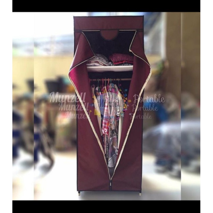 PROMO TYPE LPF 02 LEMARI KAIN PORTABLE / Lemari Pakaian / Lemari portable / Lemari Pakaian portable 