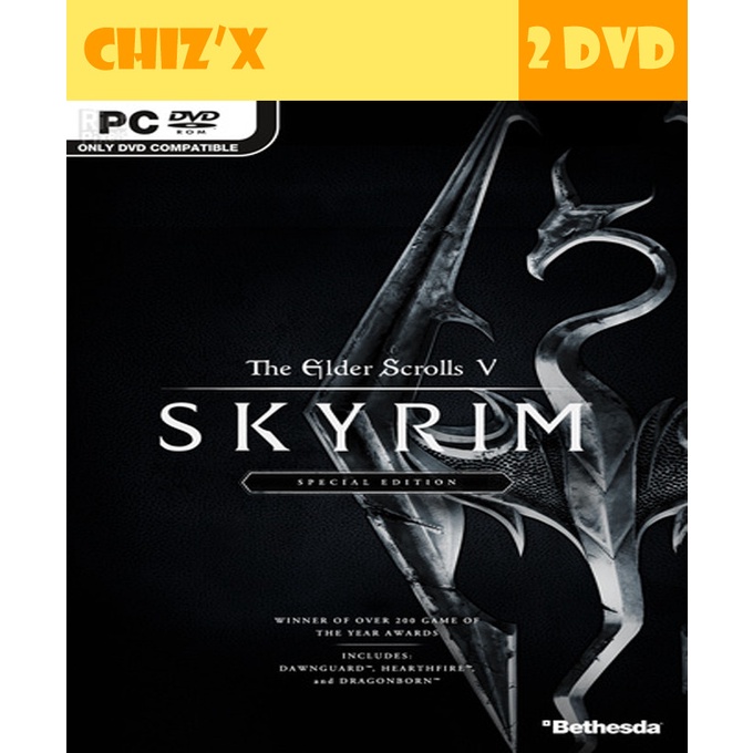 (READY) DVD The Elder Scrolls V Skyrim Legendary Edition PC UNORIGINAL