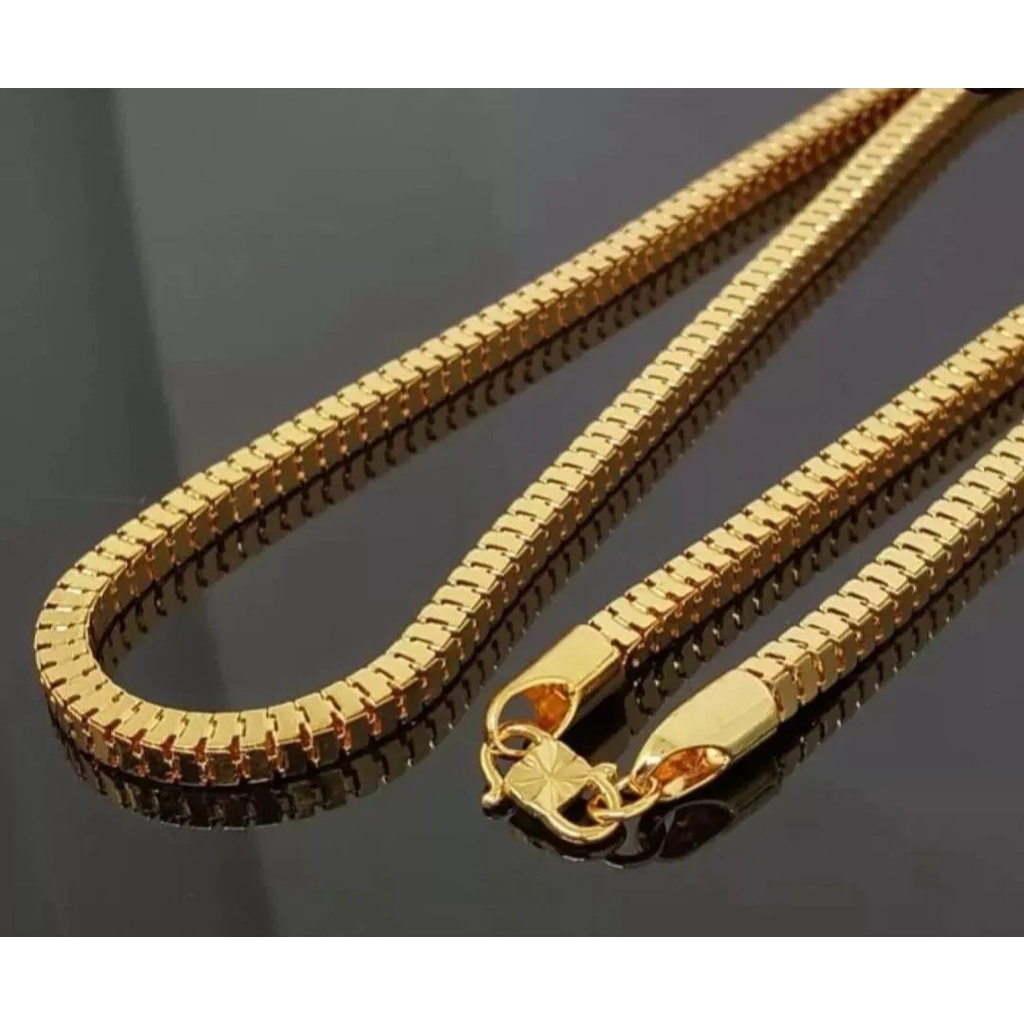 PROMO KALUNG MILANO KOTAK MAS 24 K MODEL TERLARIS